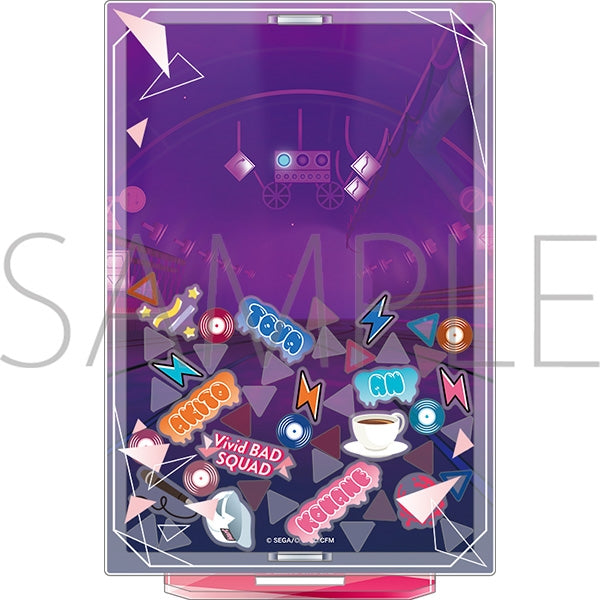 (Goods - Acrylic Stand) Hatsune Miku: Colorful Stage! Customania Vivid BAD SQUAD
