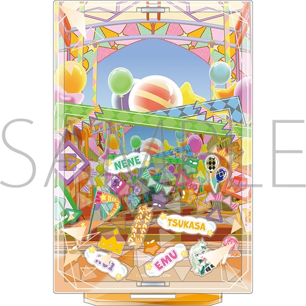 (Goods - Acrylic Stand) Hatsune Miku: Colorful Stage! Customania Wonderland Showtime