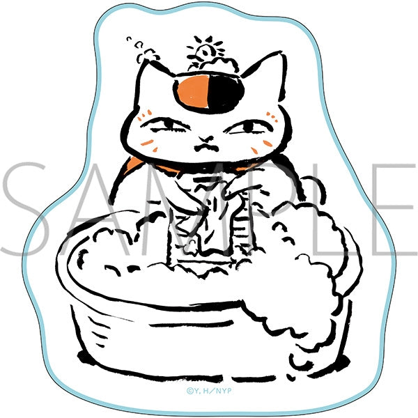 (Goods - Towel) Natsume's Book of Friends Towel Nyanko: Laundry