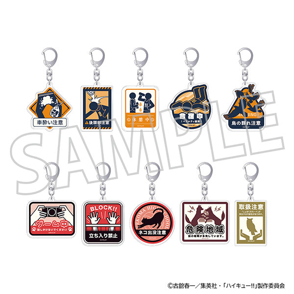(Goods - Keychain) Haikyu!! Acrylic Keychain Collection (Blind Box -Single)