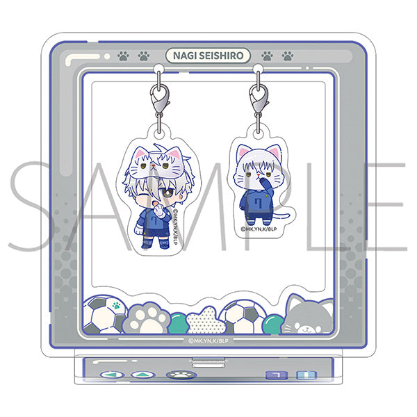 (Goods - Acrylic Stand) Blue Lock Season 2 withCAT illustration Ver. Yurayura Acrylic Stand / Seishiro Nagi
