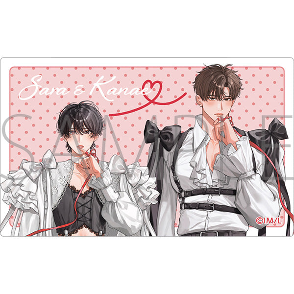 (Goods - Card) The garnet that sparkles in junk Acrylic Clear Card / Exclusive Art