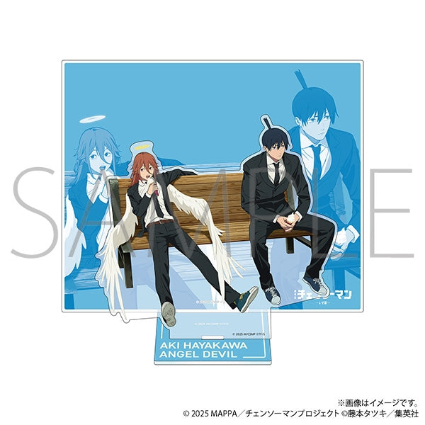(Goods - Acrylic Stand) Chainsaw Man Acrylic Stand Aki Hayakawa & Angel Devil