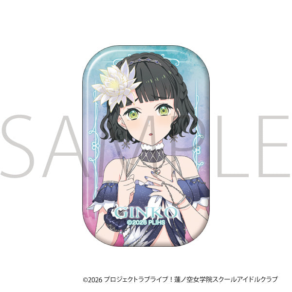 (Goods - Badge) Love Live! Hasu no Sora Jogakuin School Idol Club Square Chara Badge / Ginko Momose
