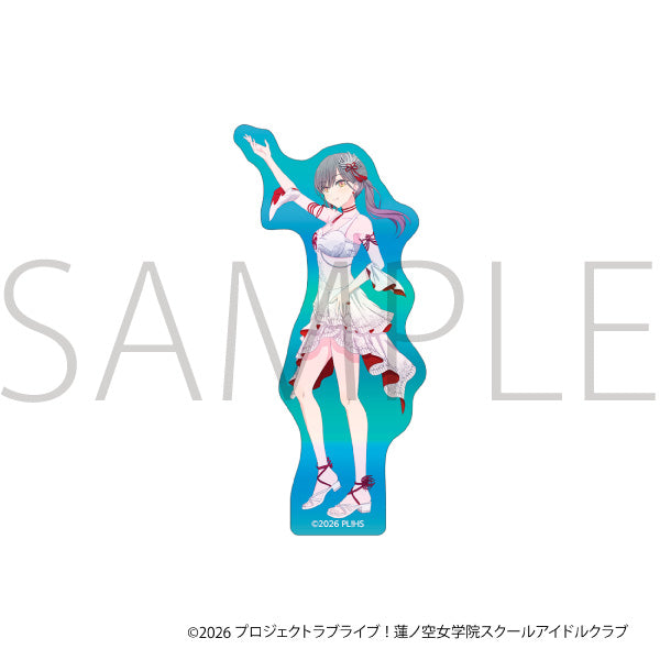 (Goods - Sticker) Love Live! Hasu no Sora Jogakuin School Idol Club Holographic Sticker / Izumi Katsuragi