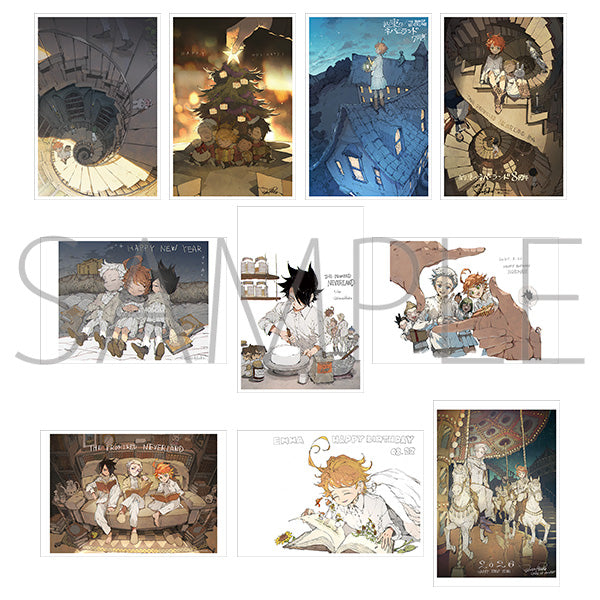 (Goods - Postcard) The Promised Neverland Postcard Book Set