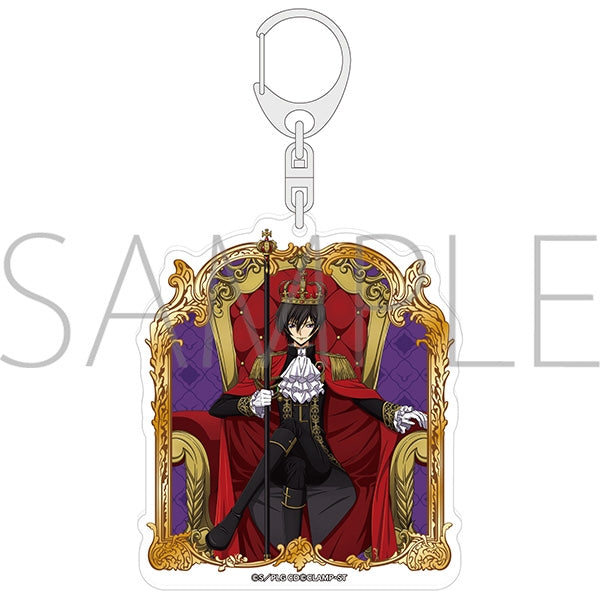 (Goods - Keychain) CODE GEASS Glitter Acrylic Keychain Lelouch