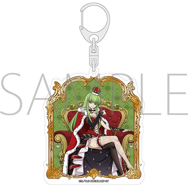 (Goods - Keychain) CODE GEASS Glitter Acrylic Keychain C.C.