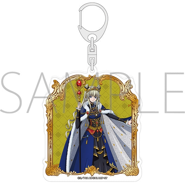 (Goods - Keychain) CODE GEASS Glitter Acrylic Keychain Leila