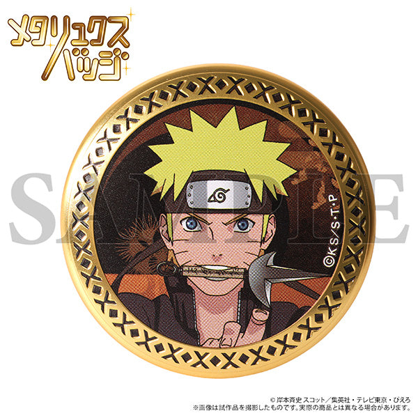 (Goods - Badge) NARUTO Shippuden Metallux Badge Collection (Blind Box -Single)