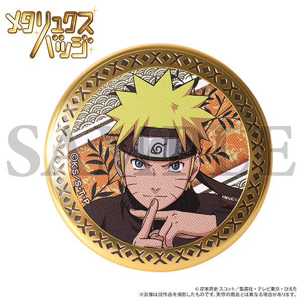 (Goods - Badge) NARUTO Shippuden Metallux Badge Collection (Blind Box -Single)