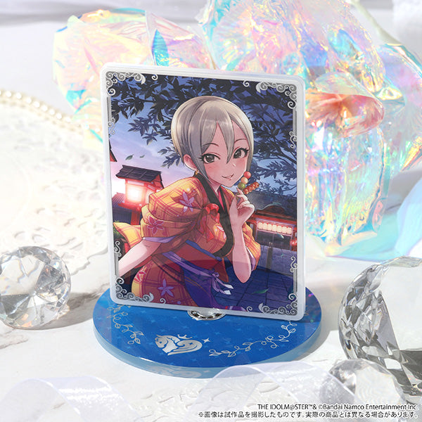(Goods - Acrylic Stand) THE IDOLM@STER Cinderella Girls Revolving Acrylic Stand / Syuko Shiomi
