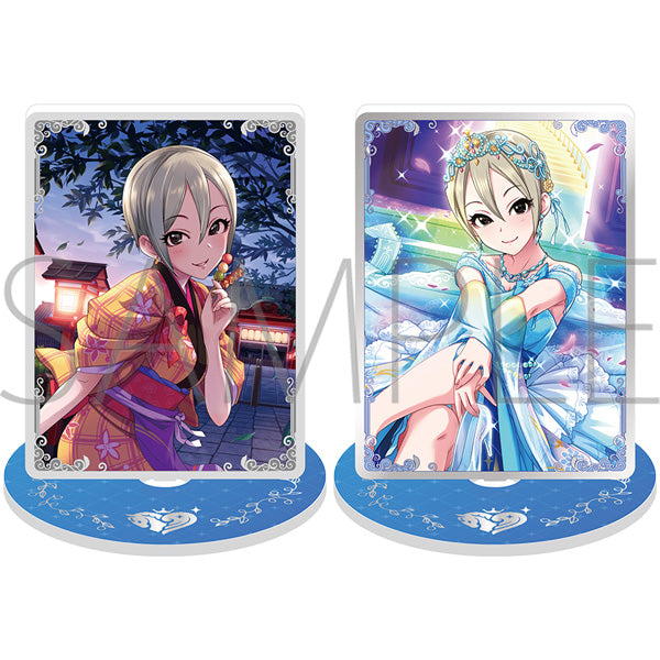 (Goods - Acrylic Stand) THE IDOLM@STER Cinderella Girls Revolving Acrylic Stand / Syuko Shiomi