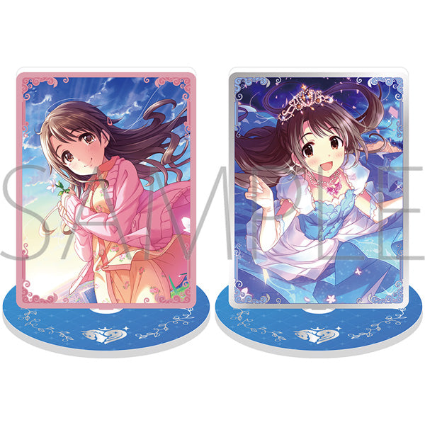 (Goods - Acrylic Stand) THE IDOLM@STER Cinderella Girls Revolving Acrylic Stand / Uzuki Shimamura