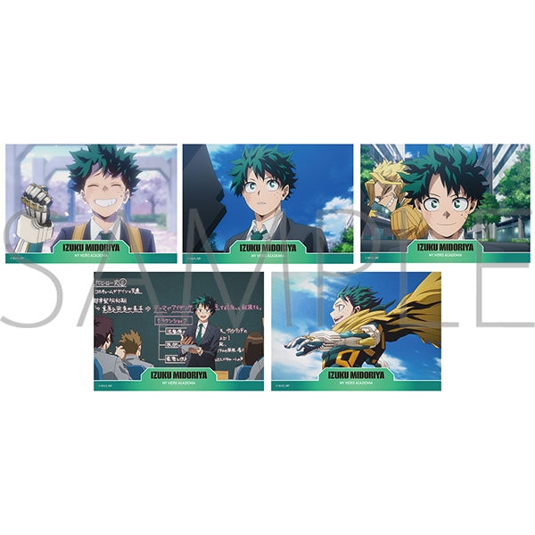 (Goods - Bromide) My Hero Academia Bromide Set - FINAL SEASON Pack of 5 Izuku Midoriya