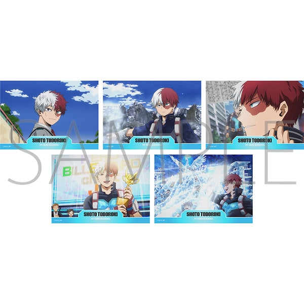 (Goods - Bromide) My Hero Academia Bromide Set - FINAL SEASON Pack of 5 Shoto Todoroki