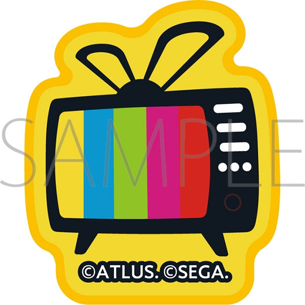 (Goods - Sticker) Persona Embroidered Patch Sticker P4: 2