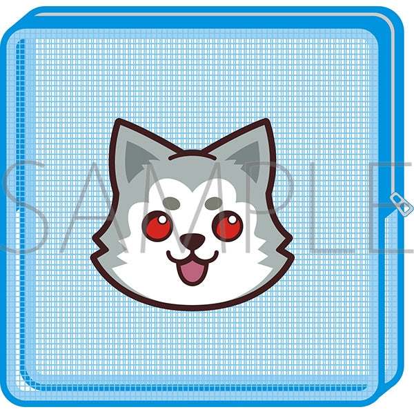 (Goods - Pouch) Persona Mesh Pouch Koromaru