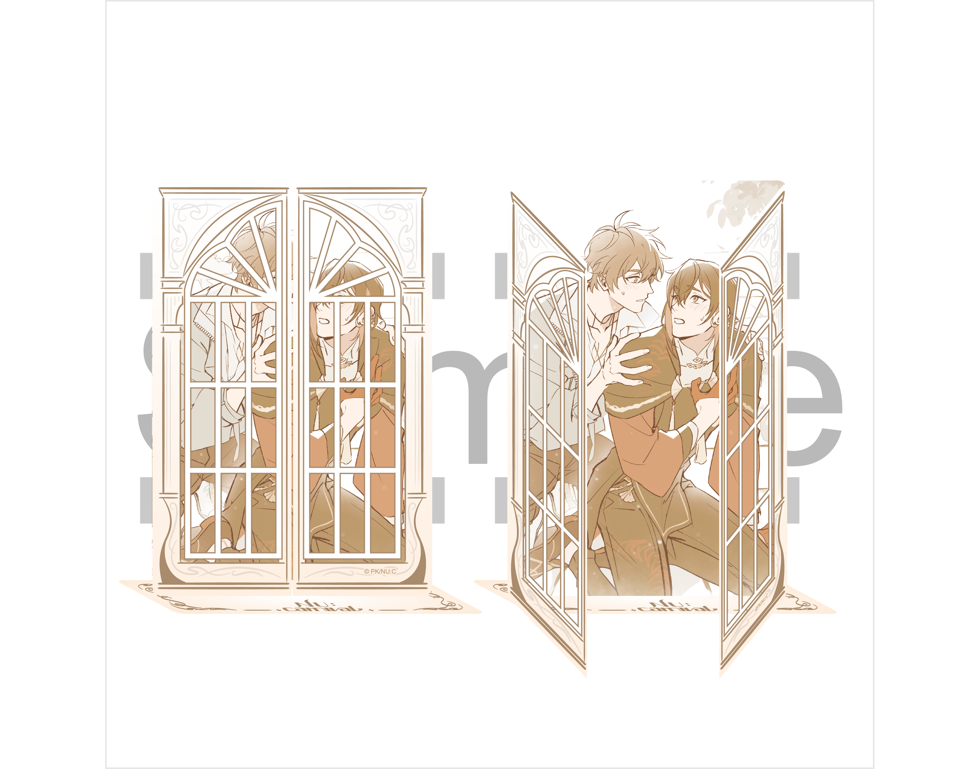 (Goods - Acrylic Stand) NU: Carnival Acrylic Stand With Display Window Eiden & Yakumo