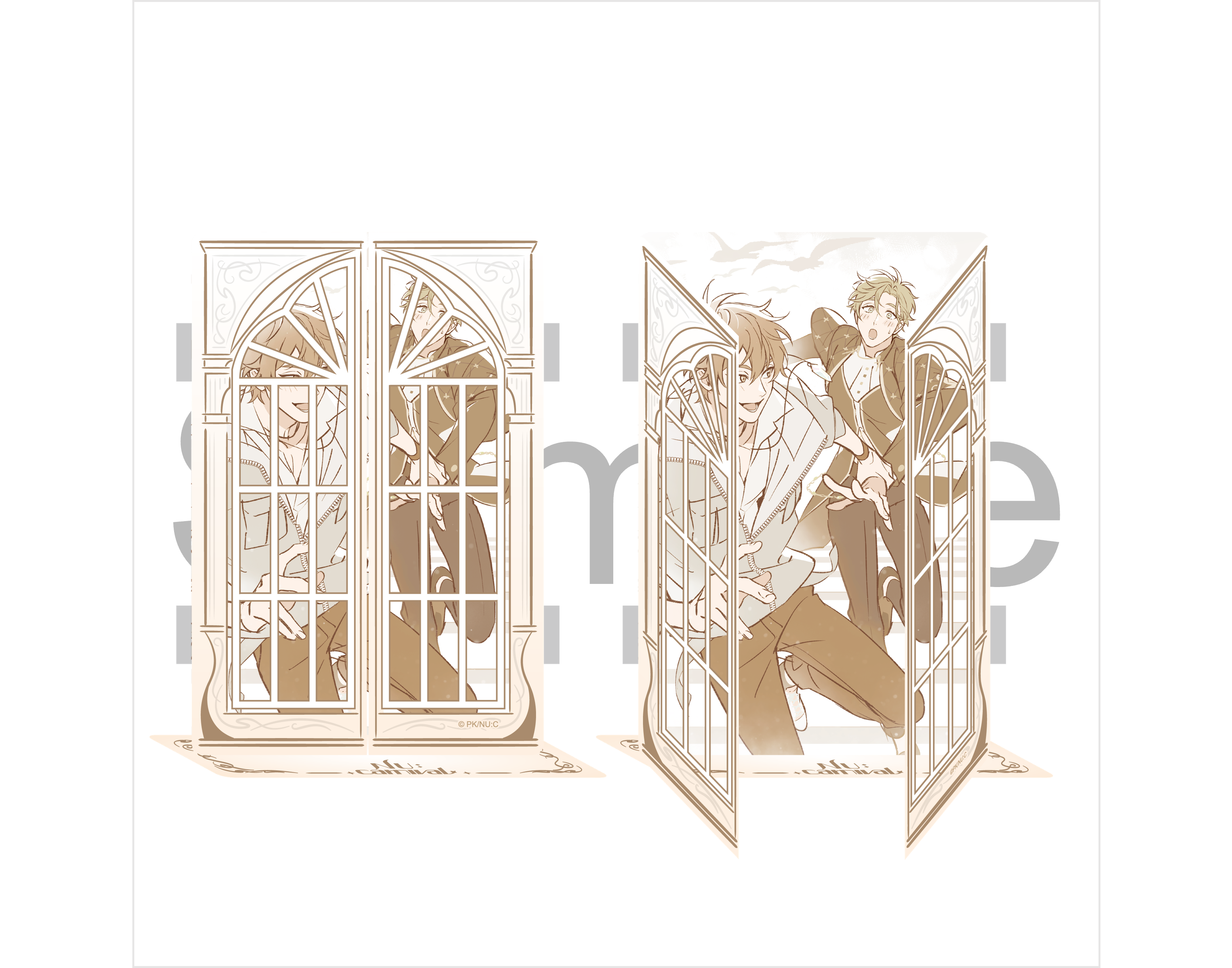(Goods - Acrylic Stand) NU: Carnival Acrylic Stand With Display Window Eiden & Olivine