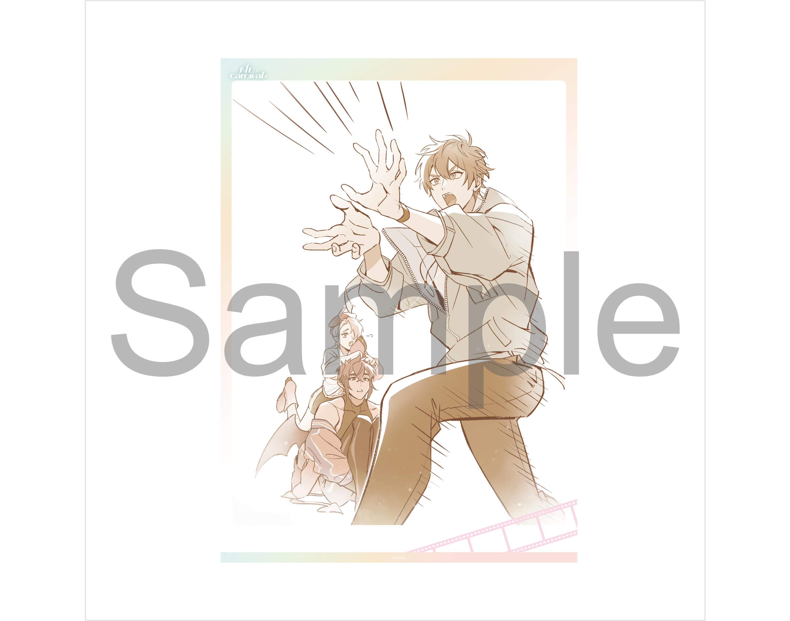 (Goods - Poster) NU: Carnival Clear Poster Eiden & Aster & Morvay