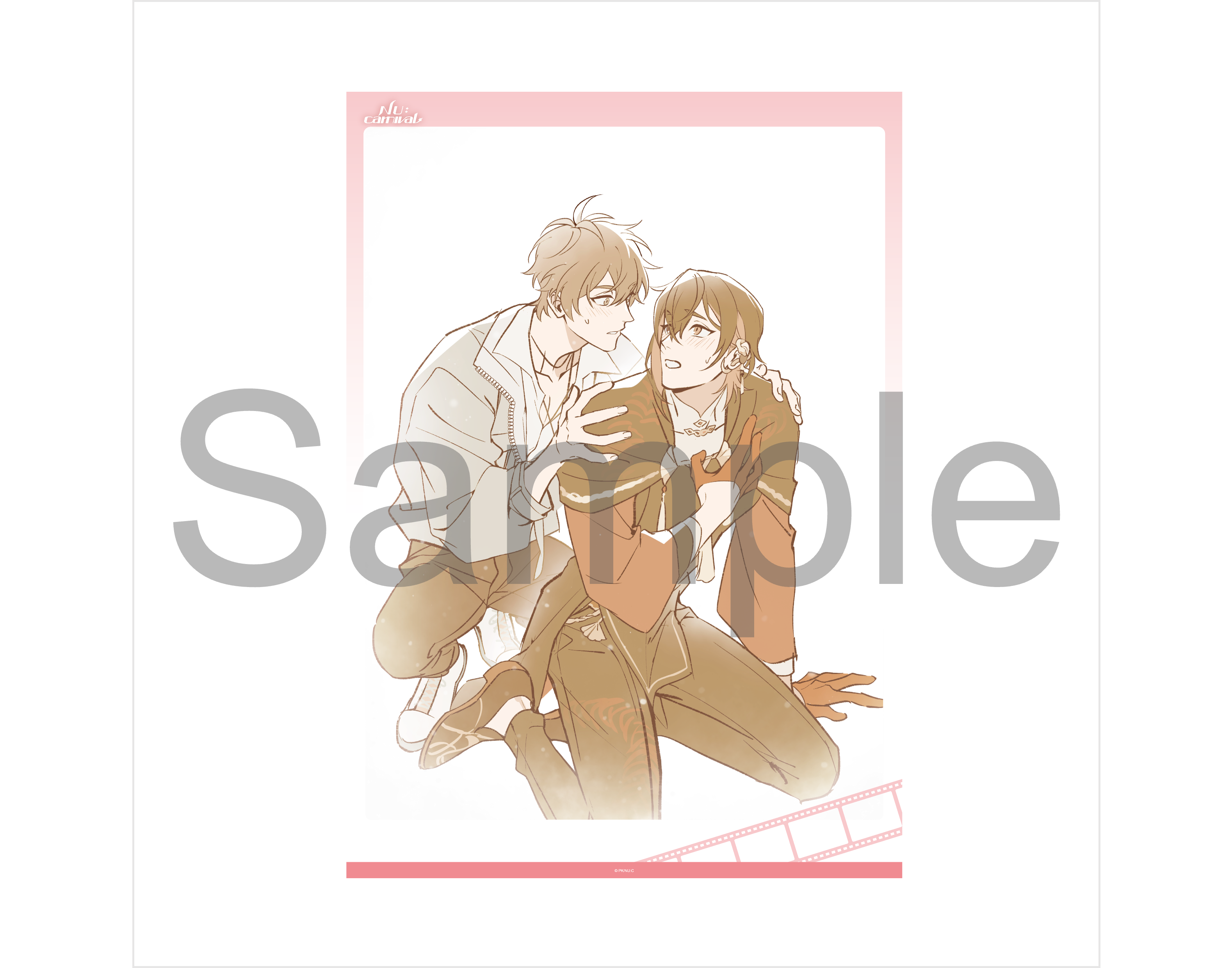 (Goods - Poster) NU: Carnival Clear Poster Eiden & Yakumo
