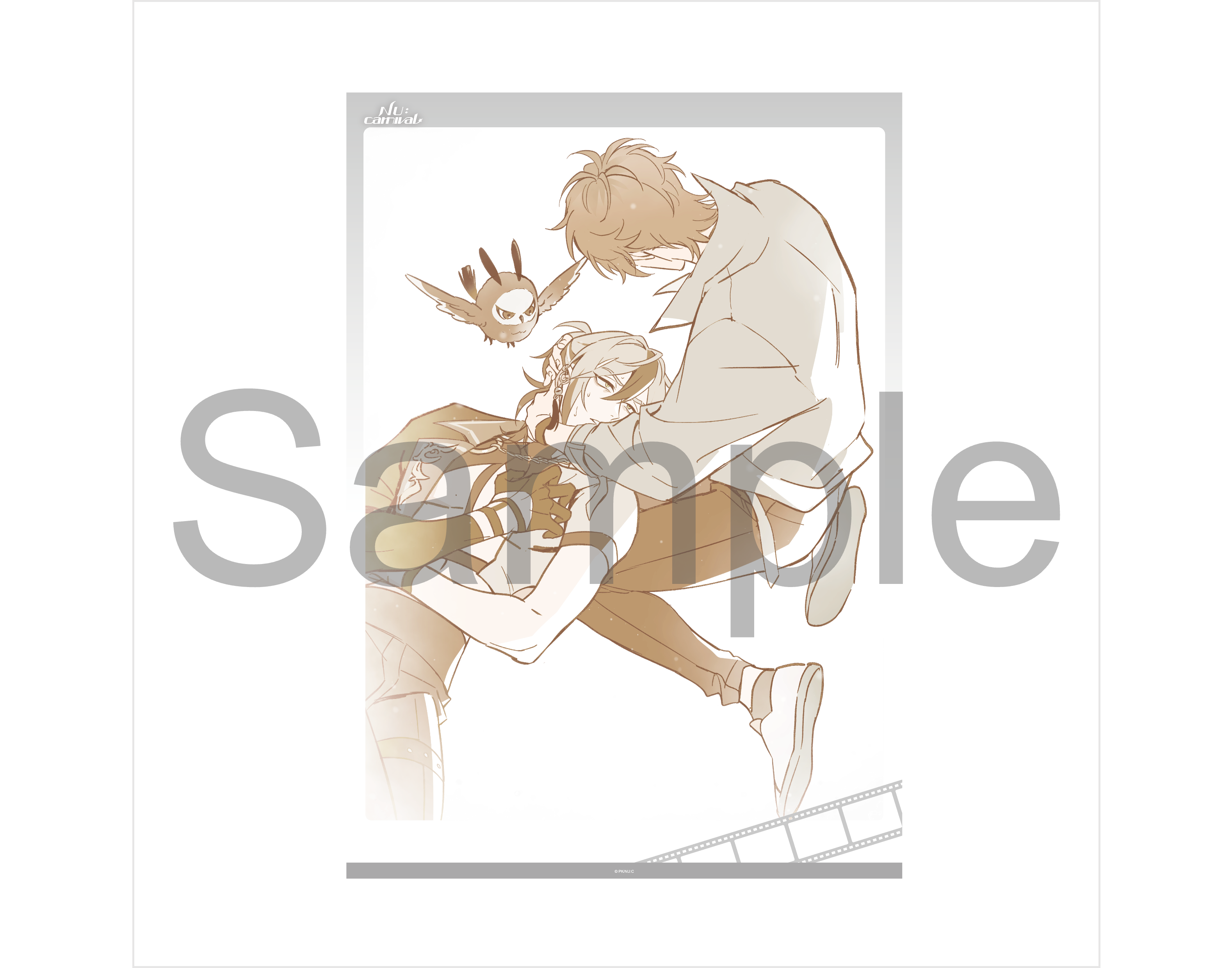 (Goods - Poster) NU: Carnival Clear Poster Eiden & Rei