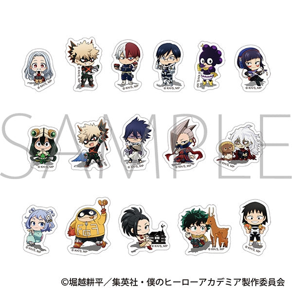 (Goods - Sticker) My Hero Academia Flake Sticker: Chubu & Kinki