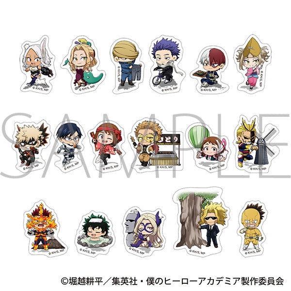 (Goods - Sticker) My Hero Academia Flake Sticker: Chugoku, Shikoku, Kyushu