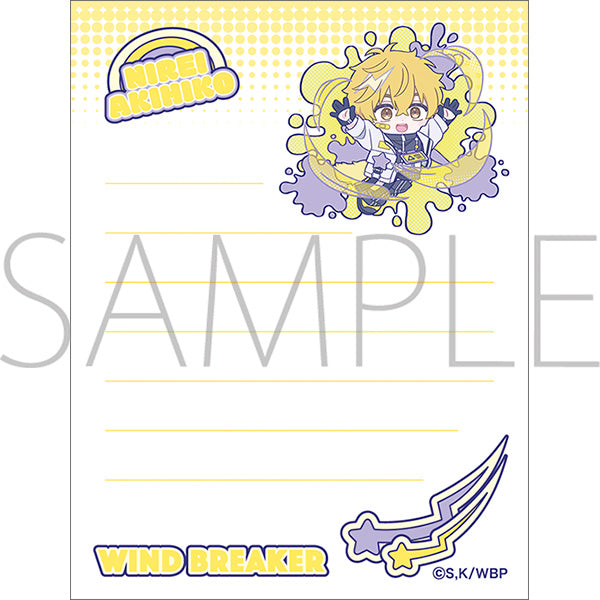 (Goods - Notepad) WIND BREAKER Book-shaped Notepad / Akihiko Nirei Pastel Pop