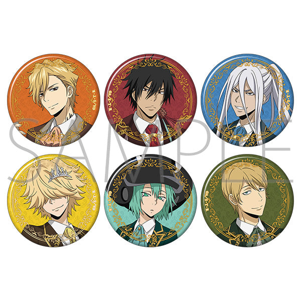 (Goods - Badge) REBORN! Chara Badge Collection / B -damask code style- (Blind Box -Single)
