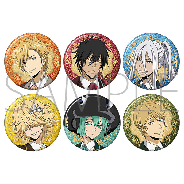 (Goods - Badge) REBORN! Chara Badge Collection / B -damask code style- (Blind Box -Single)