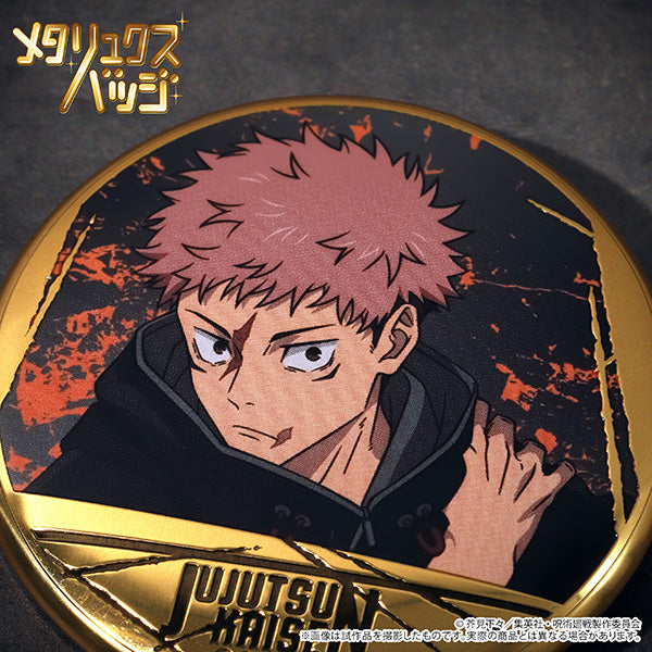 (Goods - Badge) Jujutsu Kaisen Season 3 Metallux Badge / Megumi Fushiguro