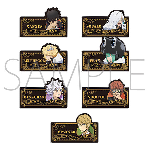 (Goods - Badge) REBORN! Onamae Badge Collection / B (Blind Box -Single)