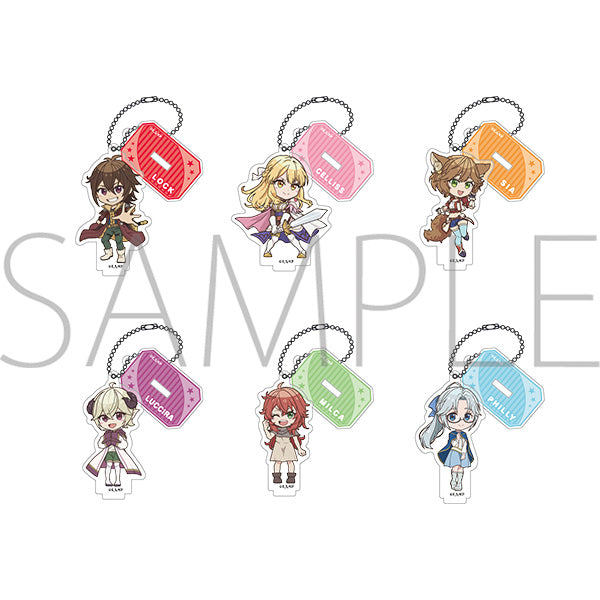 (Goods - Key Chain) I Became a Legend After My 10 Year-Long Last Stand Acrylic Key Chain w/Stand Collection (Blind Box -Single)