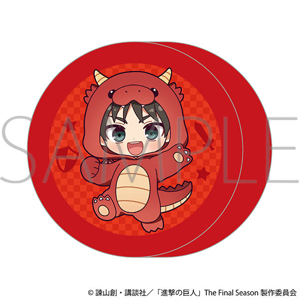 (Goods - Pouch) Attack on Titan Round Pouch / Eren