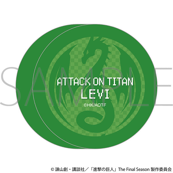 (Goods - Pouch) Attack on Titan Round Pouch / Levi