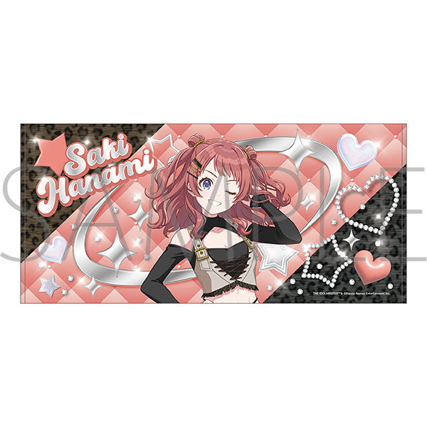 (Goods - Towel) Gakuen iDOLM@STER Big Towel / Saki Hanami ECLIPSE LIGHT