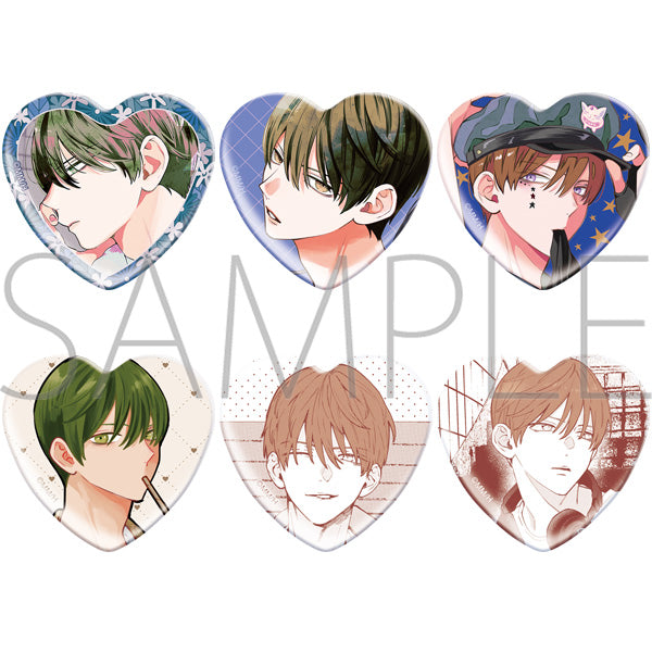 (Goods - Badge) Spring Storm and Monster Lots of Nasu-kun Chara Badge Collection (Blind Box -Single)
