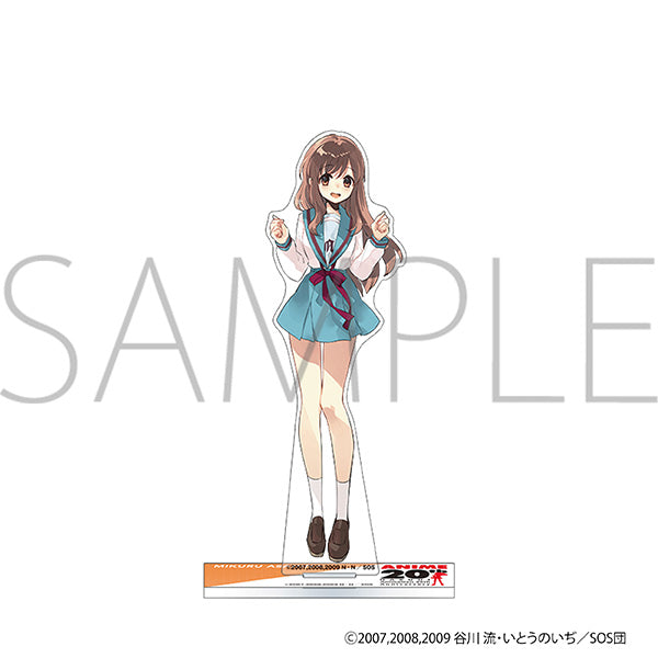 (Goods - Acrylic Stand) The Melancholy of Haruhi Suzumiya Big Acrylic Stand / Mikuru Asahina