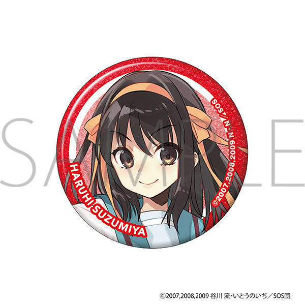 (Goods - Badge) The Melancholy of Haruhi Suzumiya Glitter Button Badge Collection (Blind Box -Single)