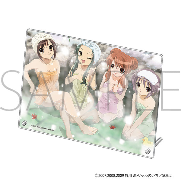 (Goods - Ornament) The Melancholy of Haruhi Suzumiya Acrylic Panel / D