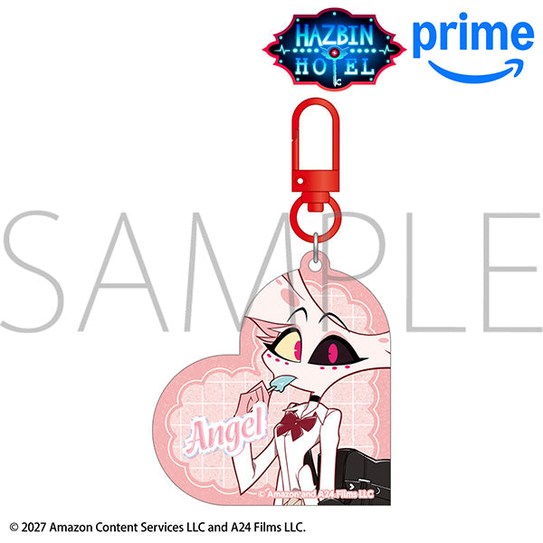 (Goods - Keychain) Hazbin Hotel Acrylic Keychain / Angel Dust After School
