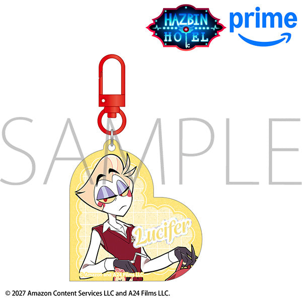 (Goods - Keychain) Hazbin Hotel Acrylic Keychain / Lucifer Morningstar After School