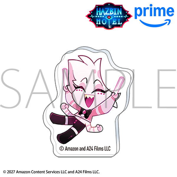 (Goods - Pin Badge) Hazbin Hotel Acrylic Pins / Angel Dust Mini