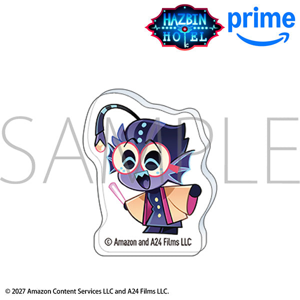 (Goods - Pin Badge) Hazbin Hotel Acrylic Pins / Baxter Mini