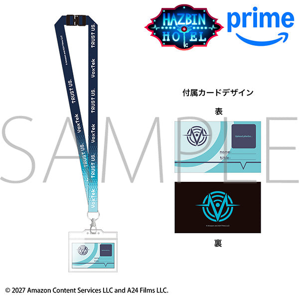 (Goods - Neck Strap) Hazbin Hotel VoxTek Employee Set (Blind Box -Single)