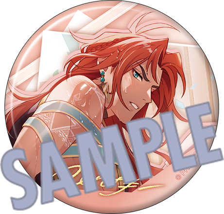 (Goods - Keychain) NU: Carnival Holographic Character Badge Collection / Ribbon Ver. (Blind Box -Single)