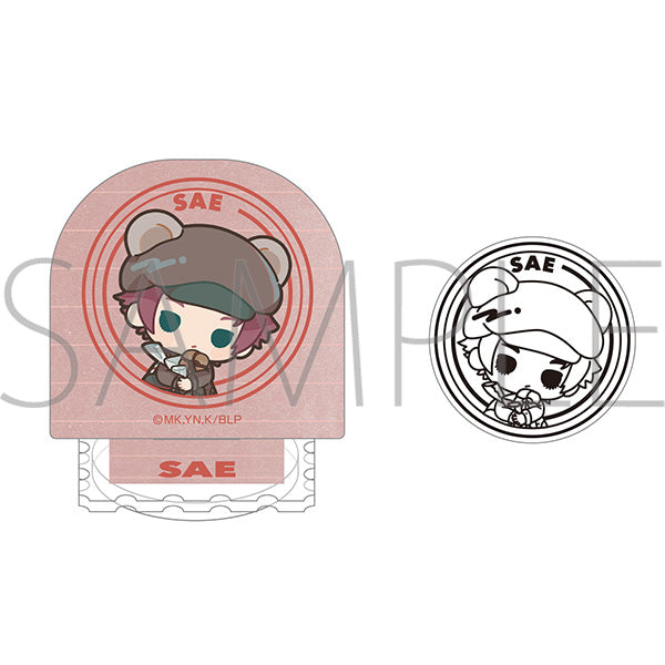 (Goods - Stamp) Blue Lock Season 2 Acrylic Stamp / Sae Itoshi Animal Delivery Team