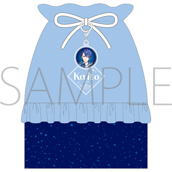 (Goods - Drawstring Pouch) Hatsune Miku Series Drawstring Pouch w/Acrylic Charm / KAITO